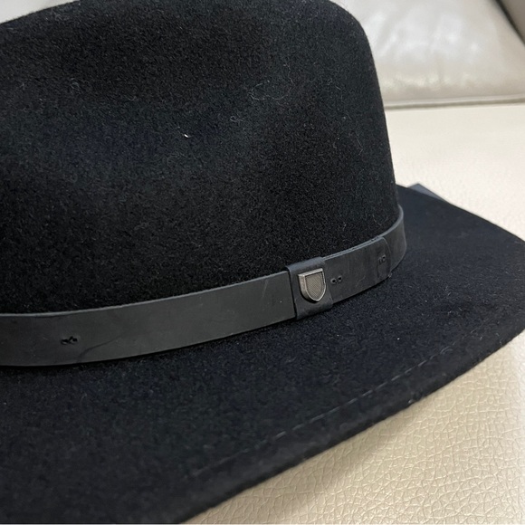 NWT - Brixton Adult Messer Fedora 100% Wool Felt Hat - Size L - Picture 7 of 13